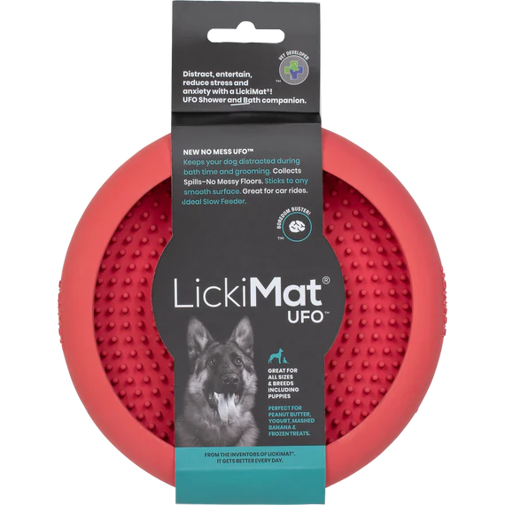 LickiMat® UFO – Anti-Anxiety Suction Bowl for Dogs