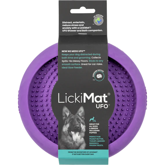 LickiMat® UFO – Anti-Anxiety Suction Bowl for Dogs