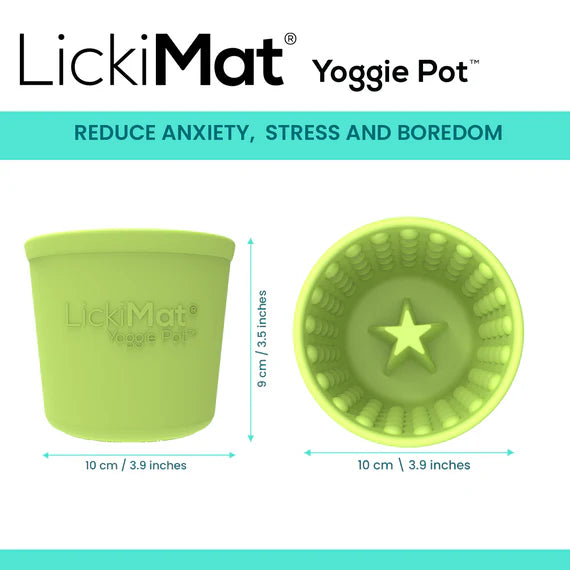 LickiMat® Yoggie Pot – Enrichment Feeder